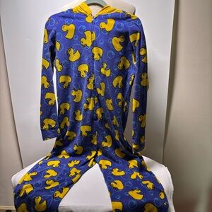 Joe Boxer Duck One Piece Footie Pajamas Size L